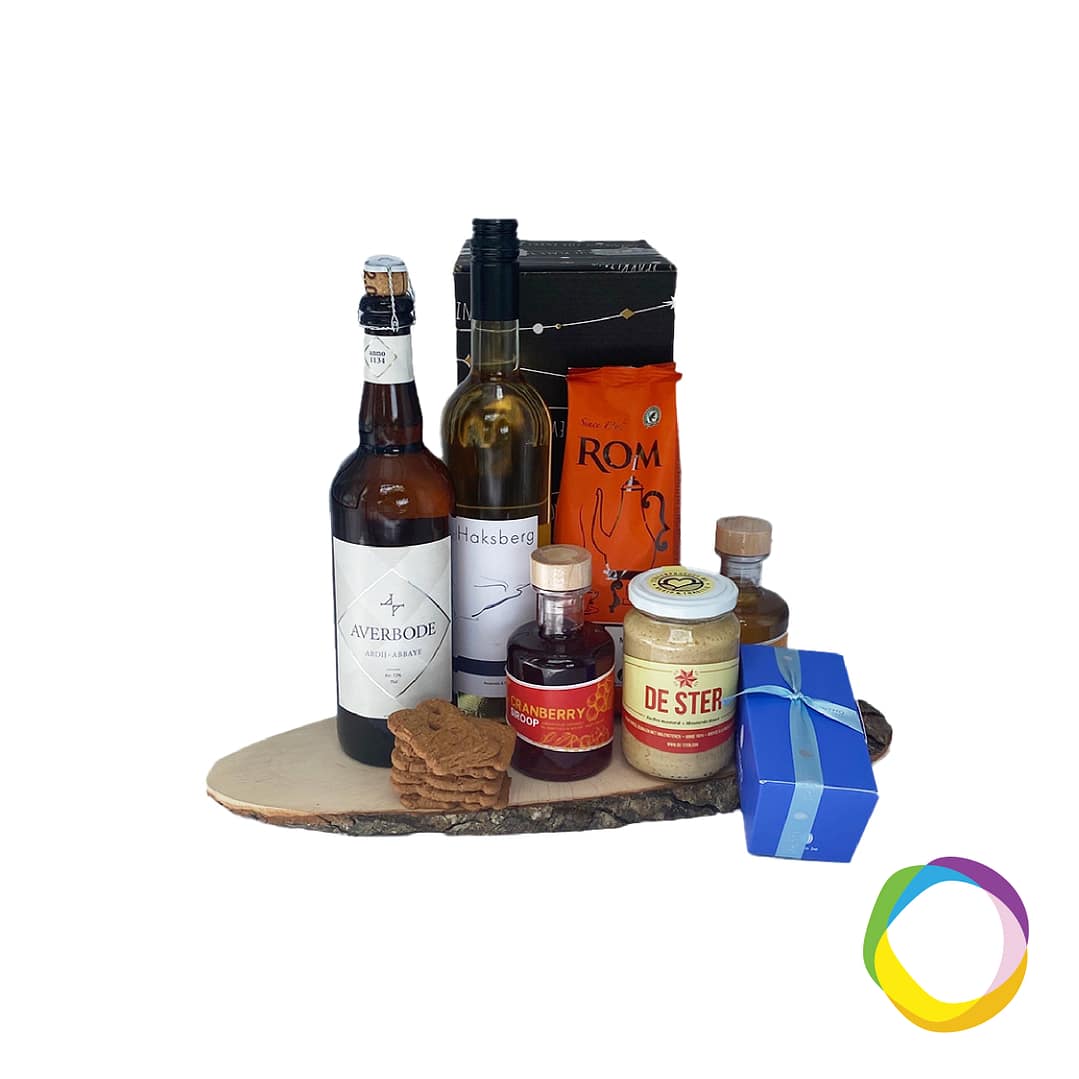 Gift box Chocolates & Wine