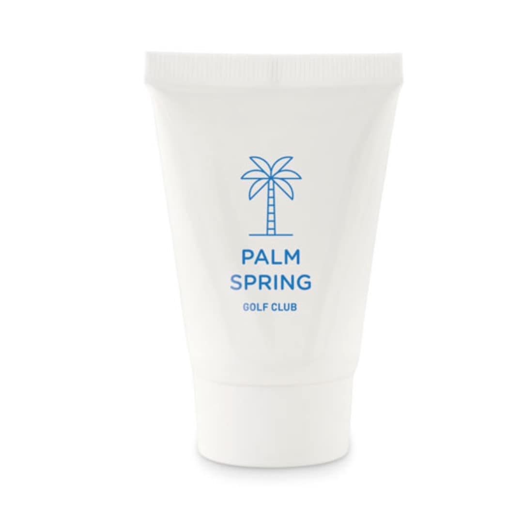 Beach gadget with logo sunscreen SUNCARE TUBE