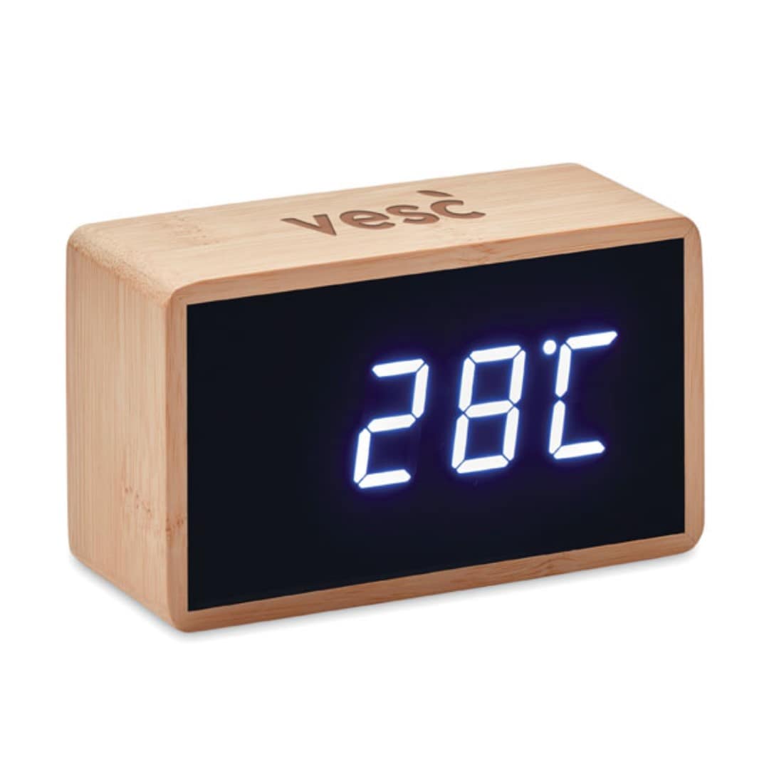 Gadget with logo Alarm clock MIRI