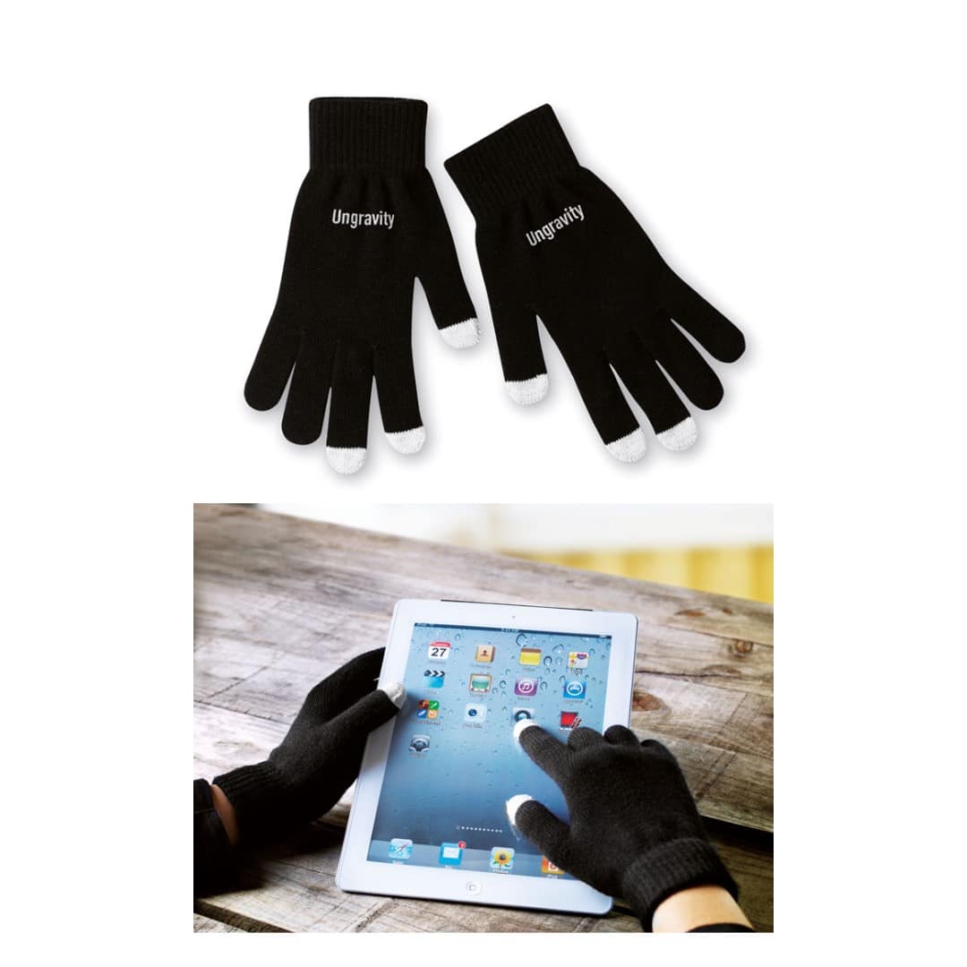 Gadget with logo Tactile gloves for smartphones TACTO