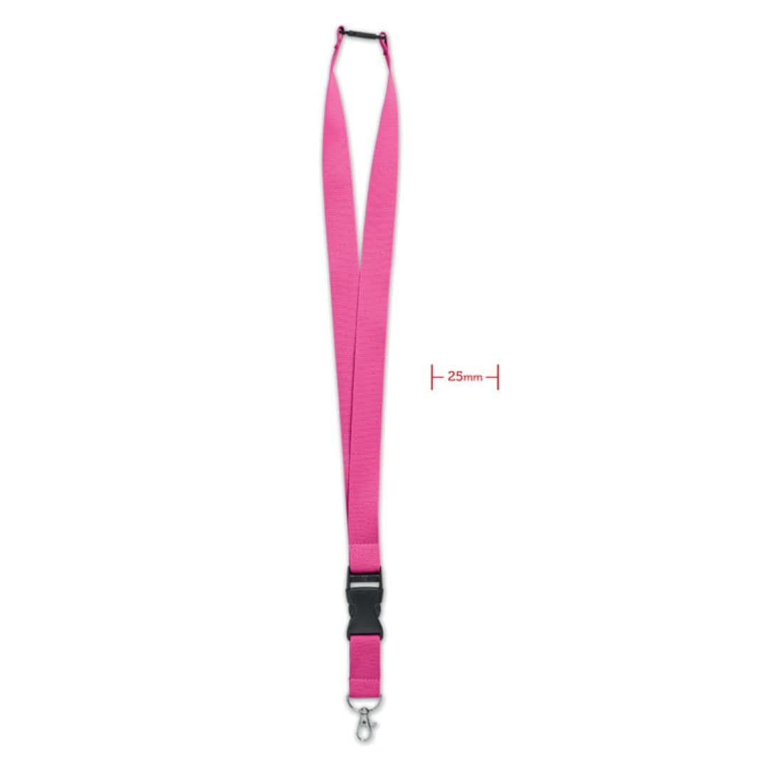 Lanyard with logo WIDE LANY