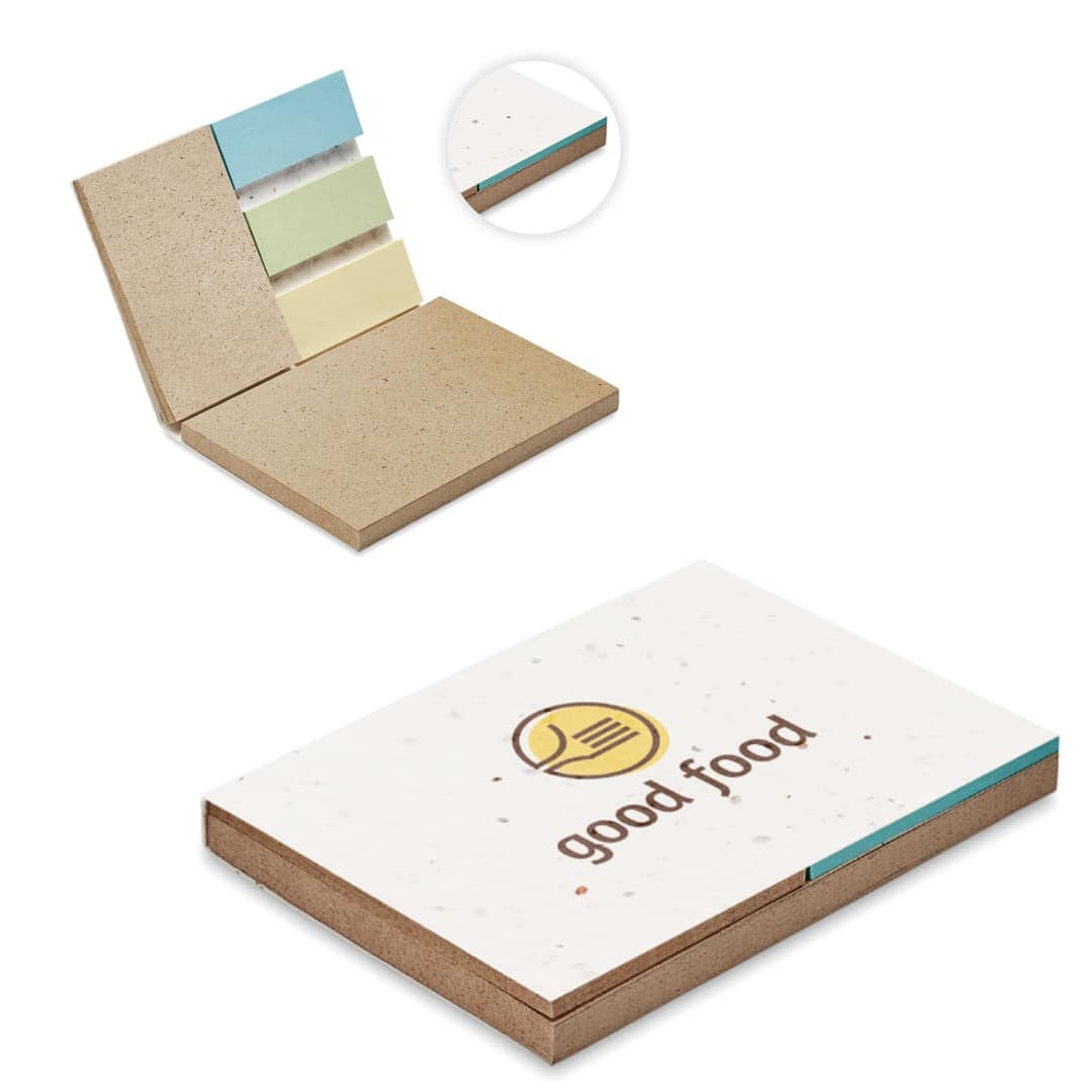 Memo pad with logo GROW ME
