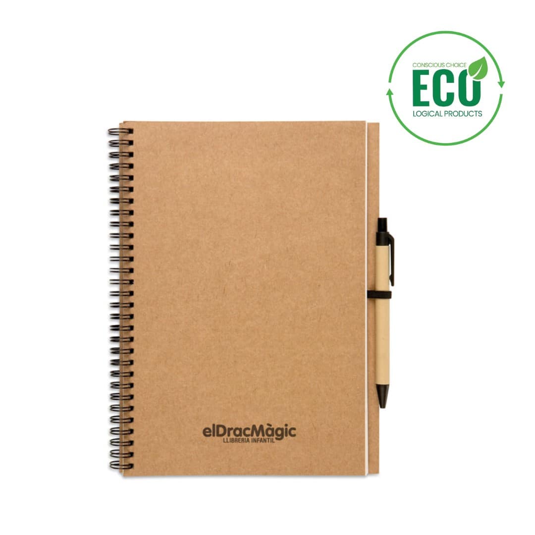 Notebook with logo BLOQUERO PLUS