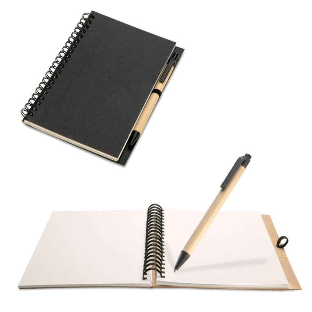 Notebook with logo BLOQUERO