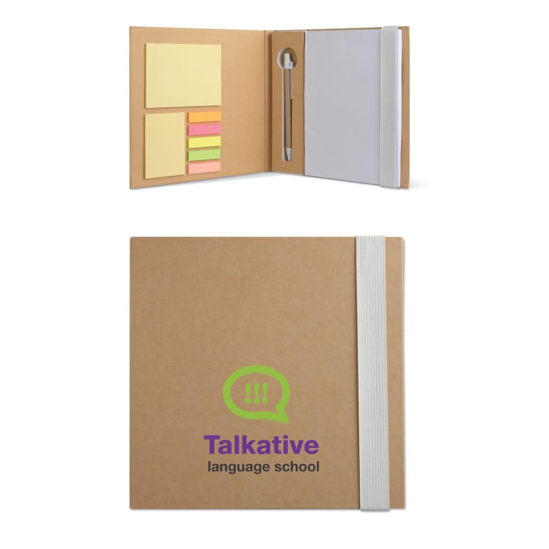 Notebook with logo QUINCY