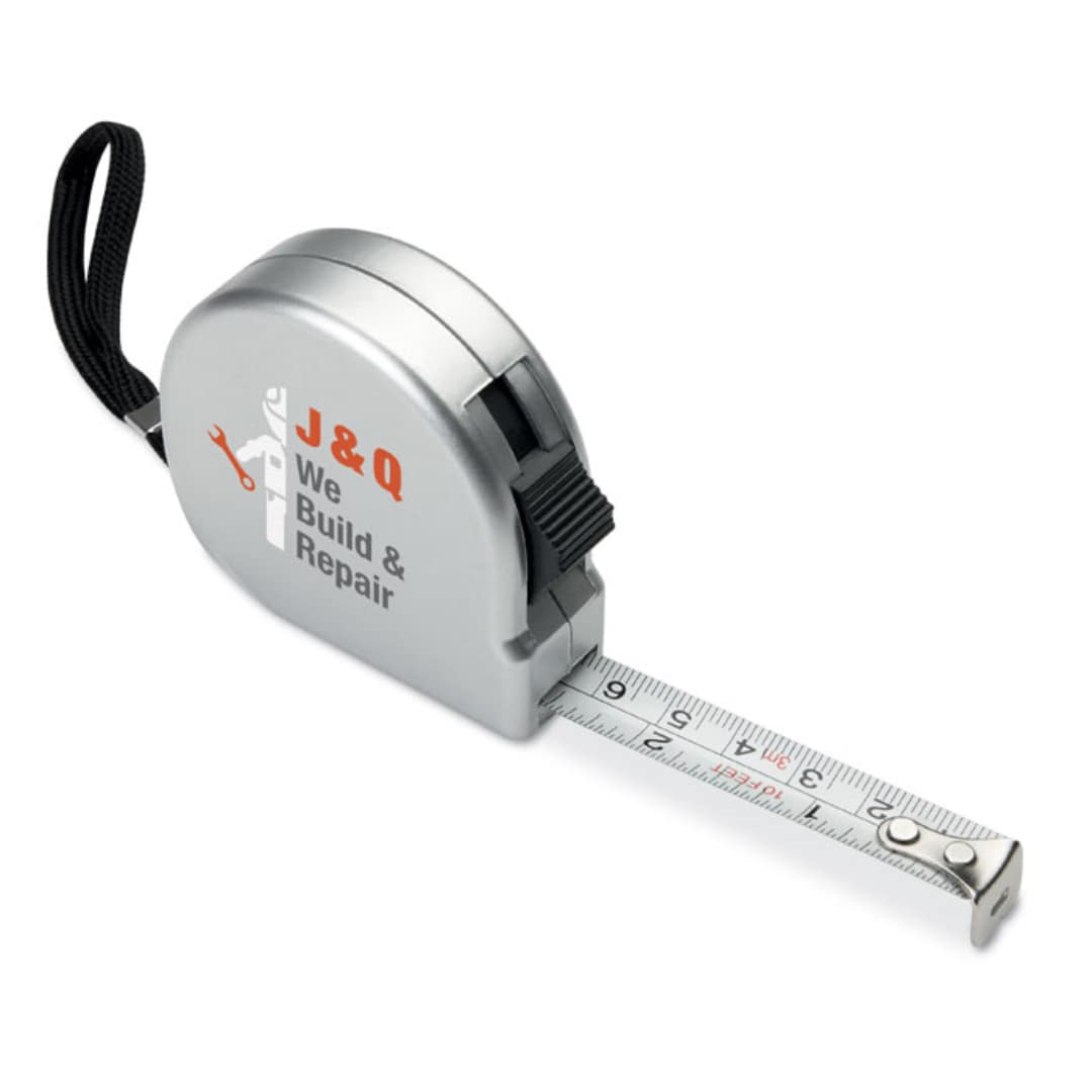 Gadget with logo Measuring tape MELO