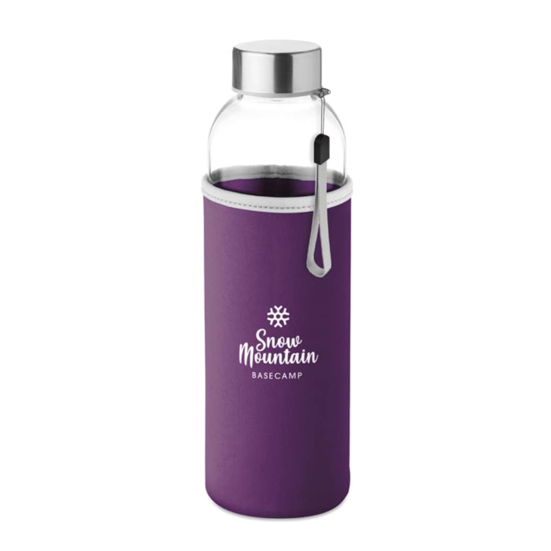 Water bottle with logo UTAH GLASS