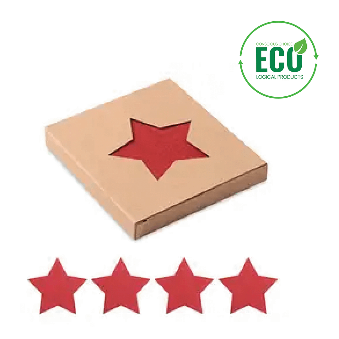 Christmas gadget coasters star shaped STARGUARD