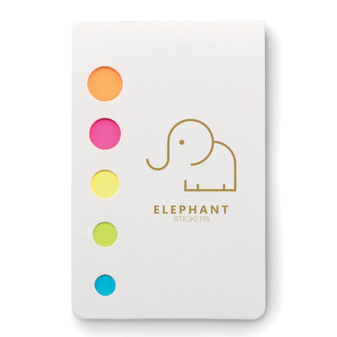 Sticky notes with logo MEMOSTICKY
