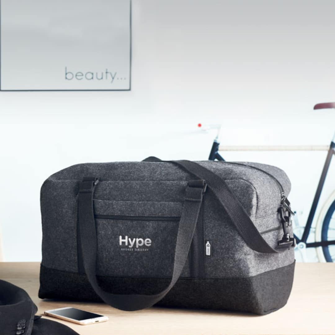 Sports bag with logo INDICO