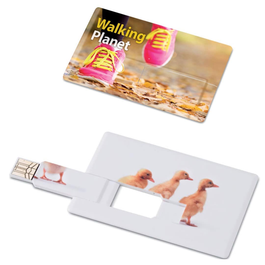 USB gadget with logo USB card MEMORAMA