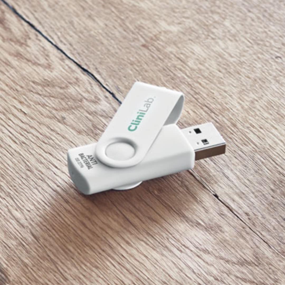 USB gadget with logo USB Stick TECH CLEAN