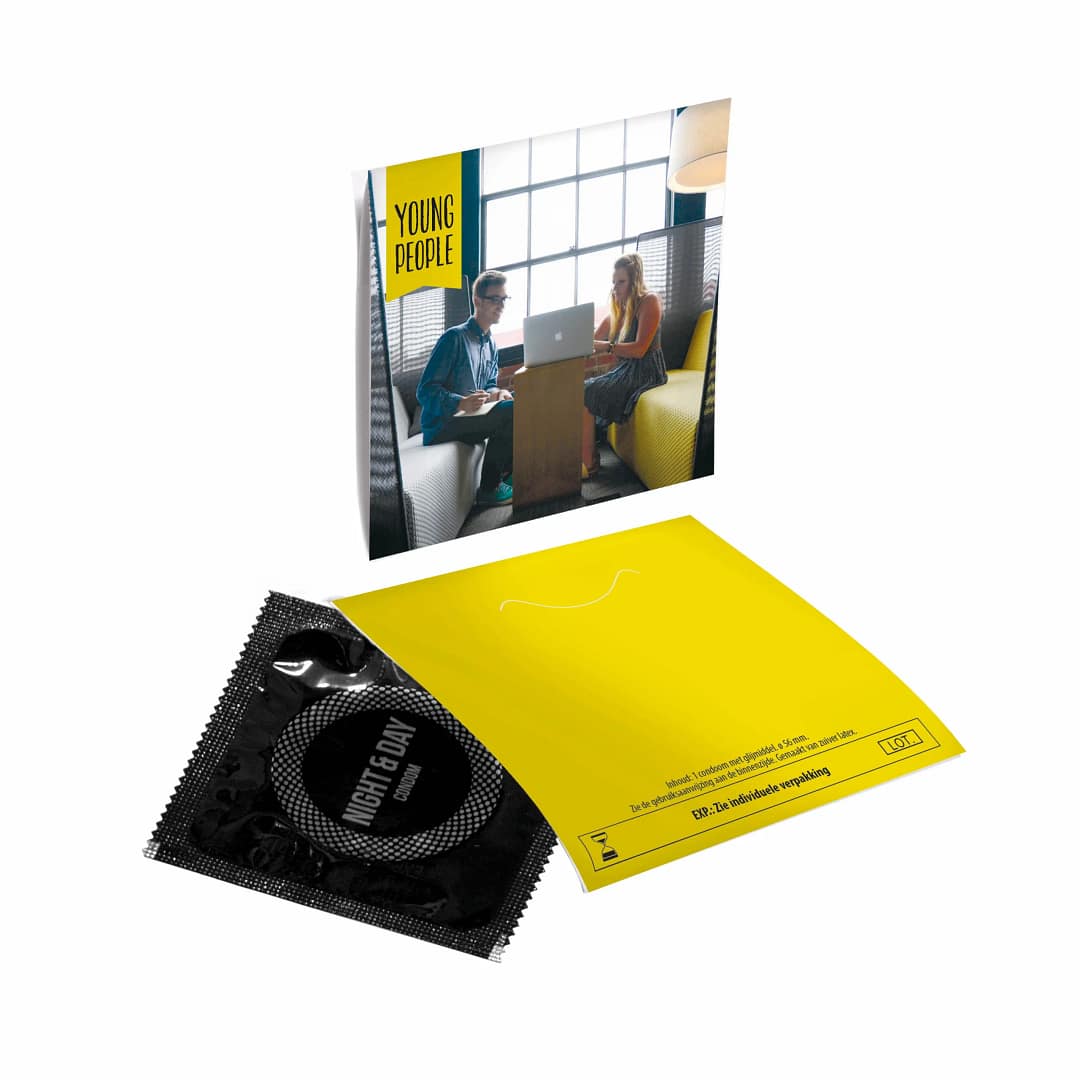 Gadget with logo Condom in envelope