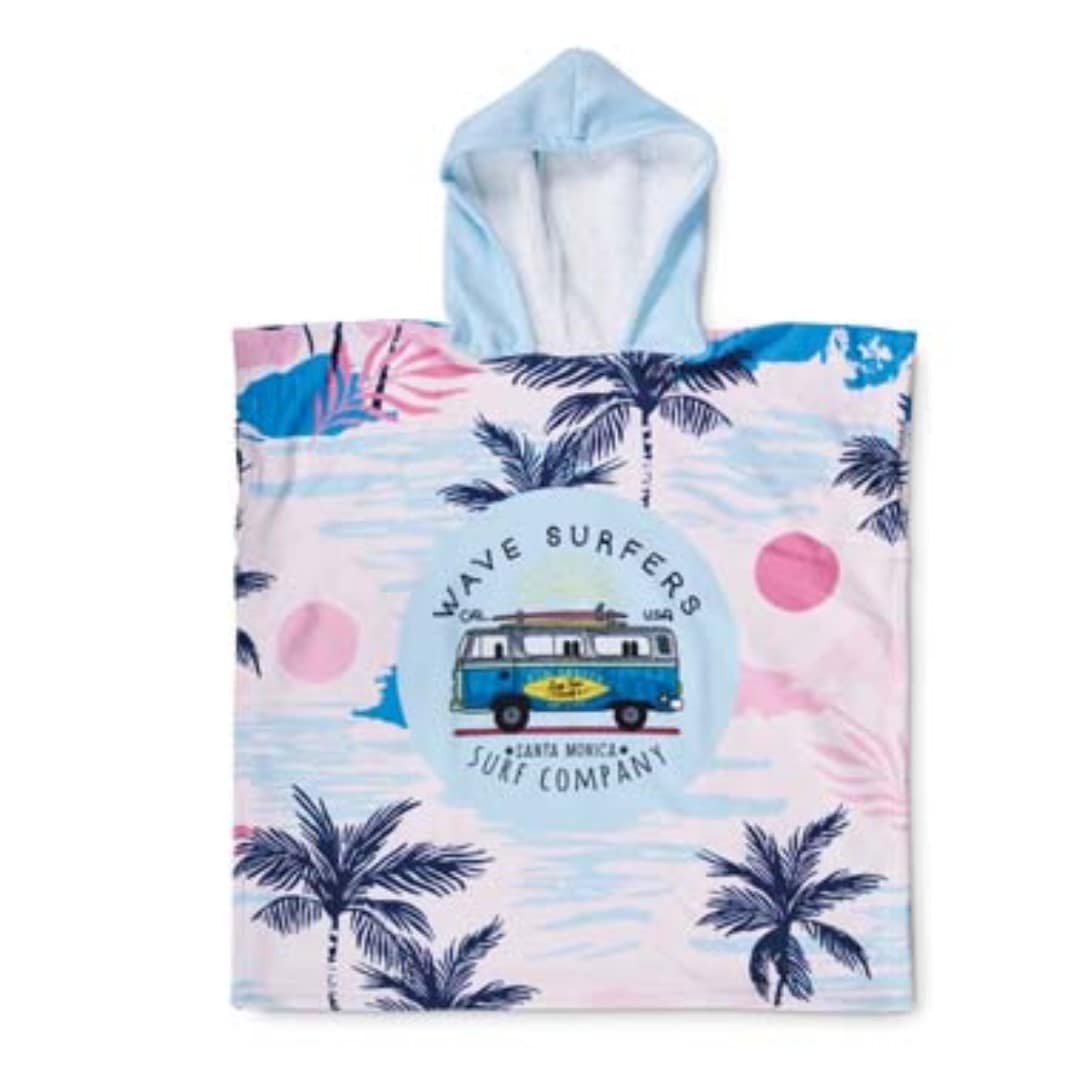 Beach gadget with logo Towel kids poncho MT4013