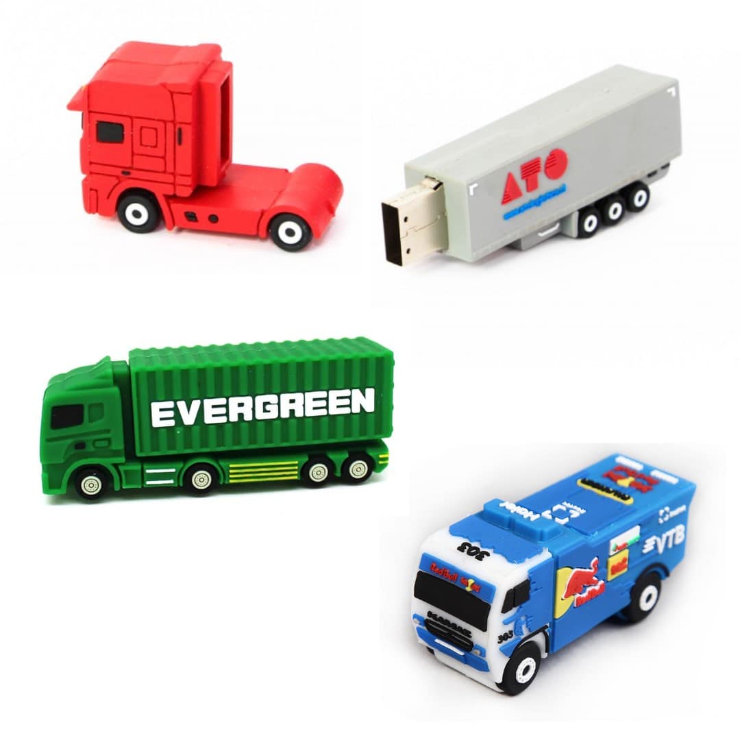 Custom-made USB-Hub Truck