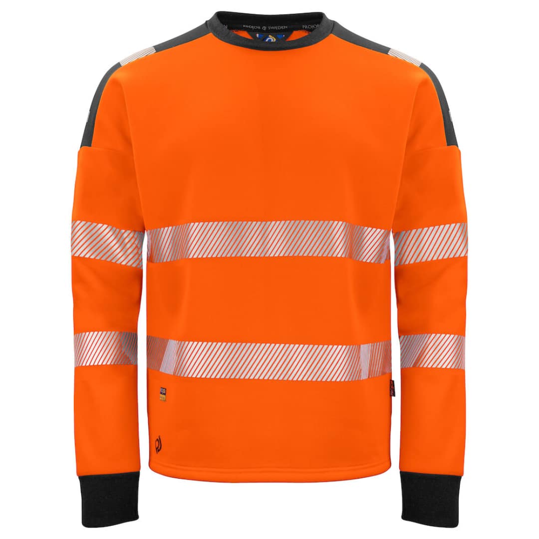 Projob Sweater with logo ISO 20471 Class 3