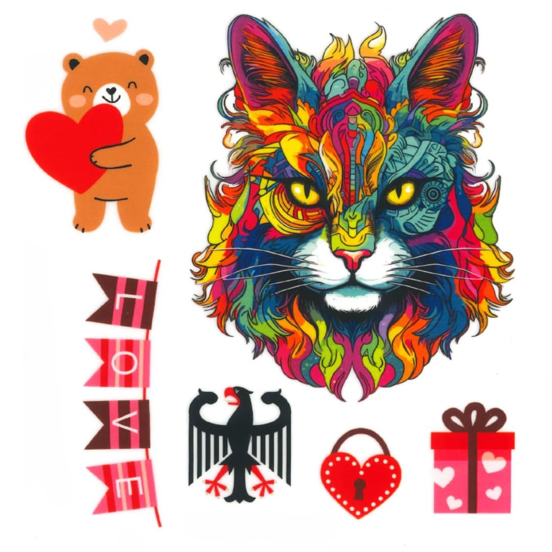 Textile logo Prints Custom Made