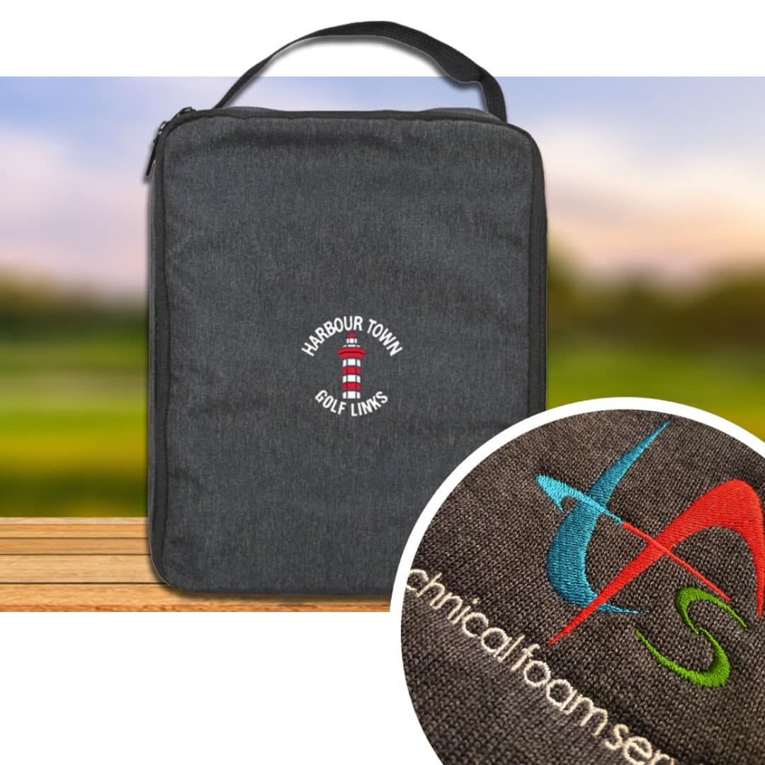 Golf Shoe Bag with logo