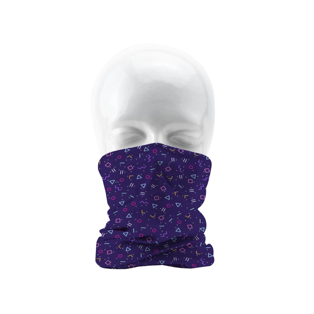Bandana RPET multifunctional scarf with all-over print