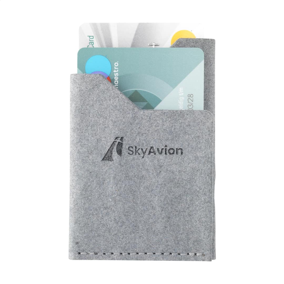 Recycled Denim Textile Cardholder