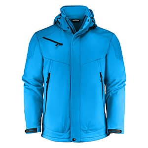 Skeleton Jacket with logo Men Padded soft shell with detachable hood, pre-curved sleeves, drawstring at bottom hem. With Velcro adjustment at bottom sleeves. Front pockets and chest pocket with zippers, 2 inner pockets with zippers and one mesh pocket. Material: 100% polyester with TPU membrane Lining: 100% polyester fleece. Shell: 280 g/m² Padding: 100% polyester, 80 g/m² in body, 60 g/m² in hood and sleeves Available in Every PMS colour. Magnus Business Gifts is your partner for merchandising, gadgets or unique business gifts since 1967. Certified with Ecovadis gold!
