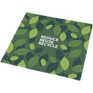 Full colour RPET cleaning cloth (10x15cm)