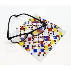 Full colour microfiber cleaning cloth (15x15cm)