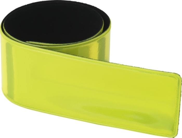 Hitz neon Safety slap wrap with logo