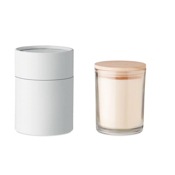 Gadget with logo vanilla candle ANCIENT HIGH