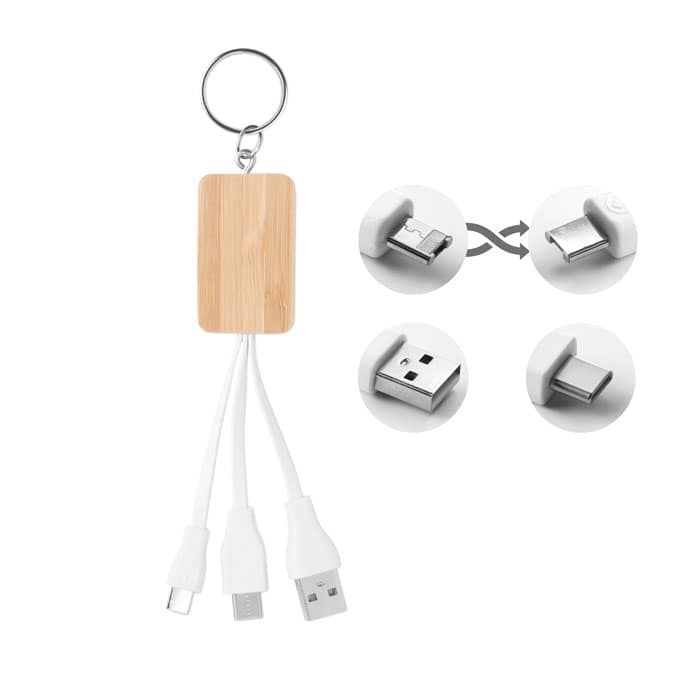 Charging Cable with logo CLAUER