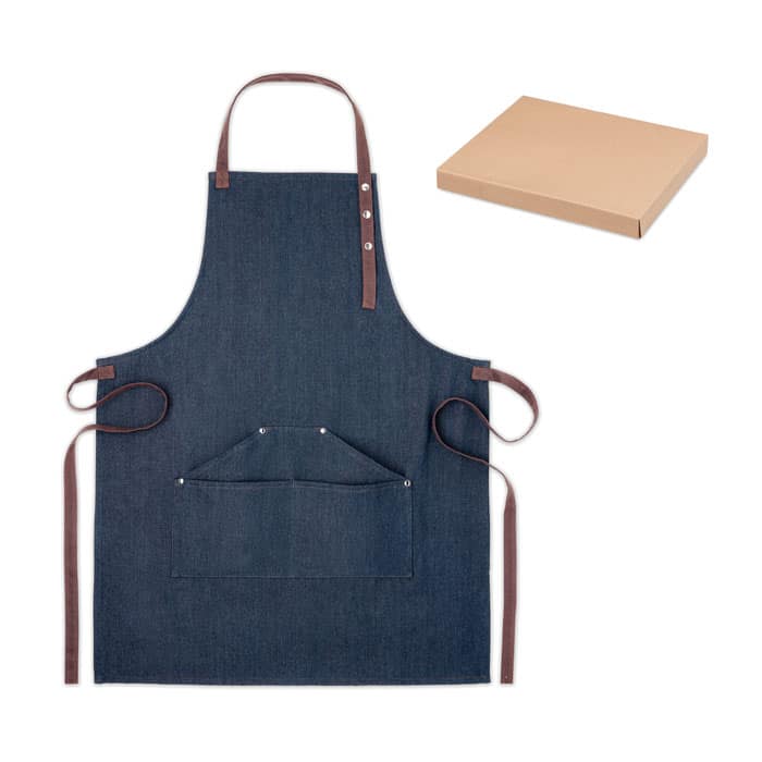 Gadget with logo Denim apron DENIPUR