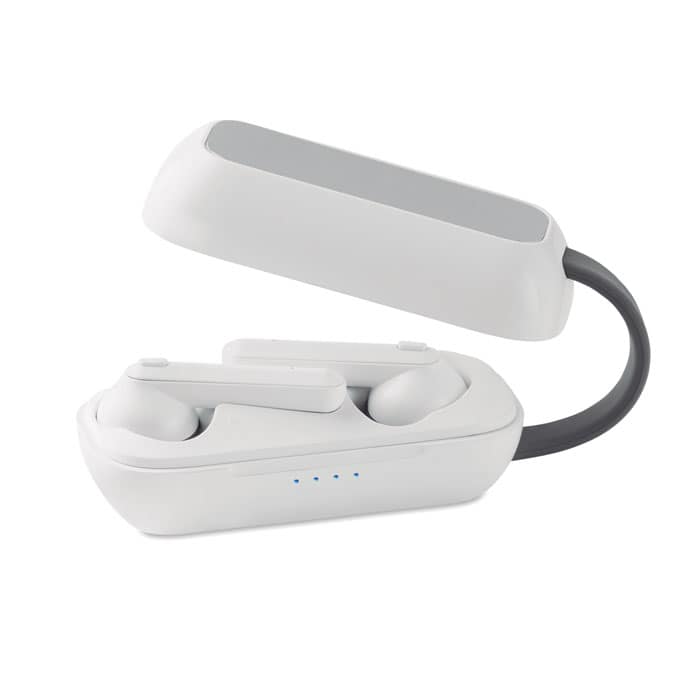 Audio gadget with logo earbuds FOLK