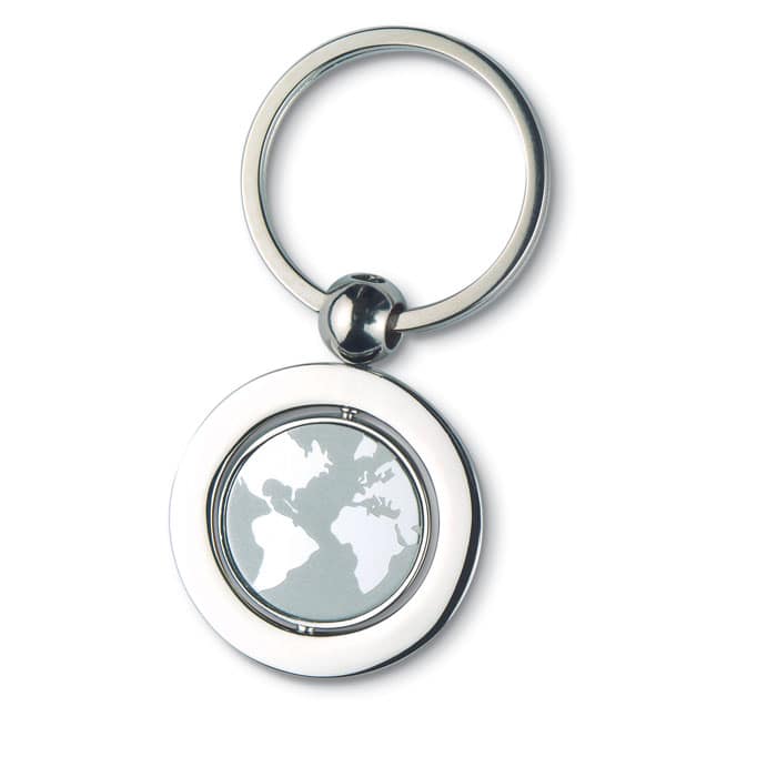 Gadget with logo Key ring GLOBY