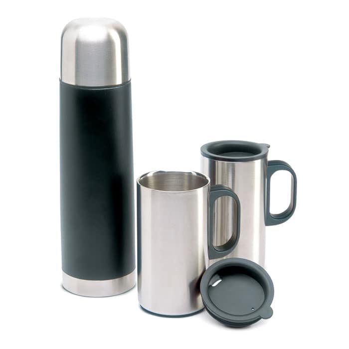 Thermos with logo set ISOSET