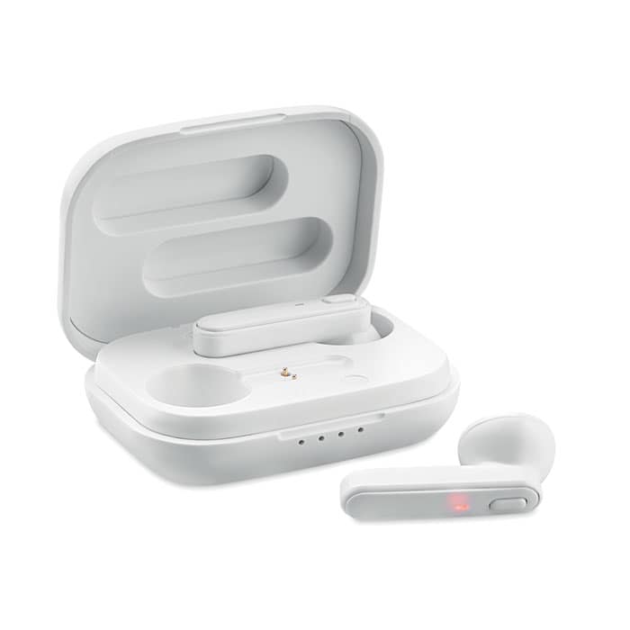 Audio gadget with logo Bluetooth earbuds JAZZ
