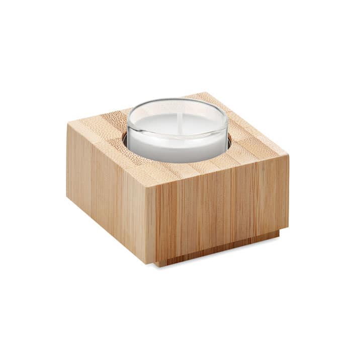 Gadget with logo tealight holder LUXOR