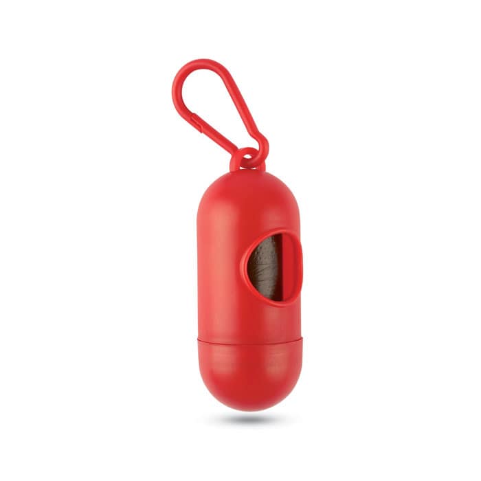 Gadget with logo doggy bag holder TEDY