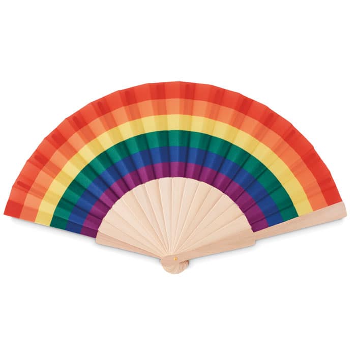 Gadget with logo hand fan BOWFAN