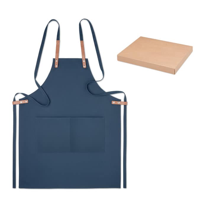 Gadget with logo Organic cotton apron NAGPUR COLOR
