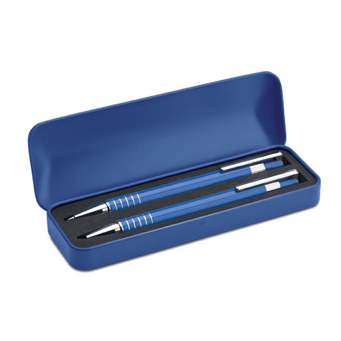 Pen set with logo ALUCOLOR