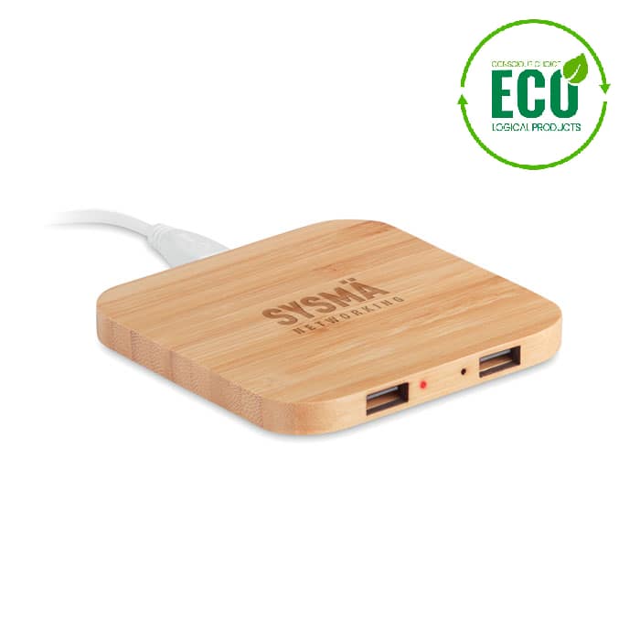 Wireless charger with logo CUADRO