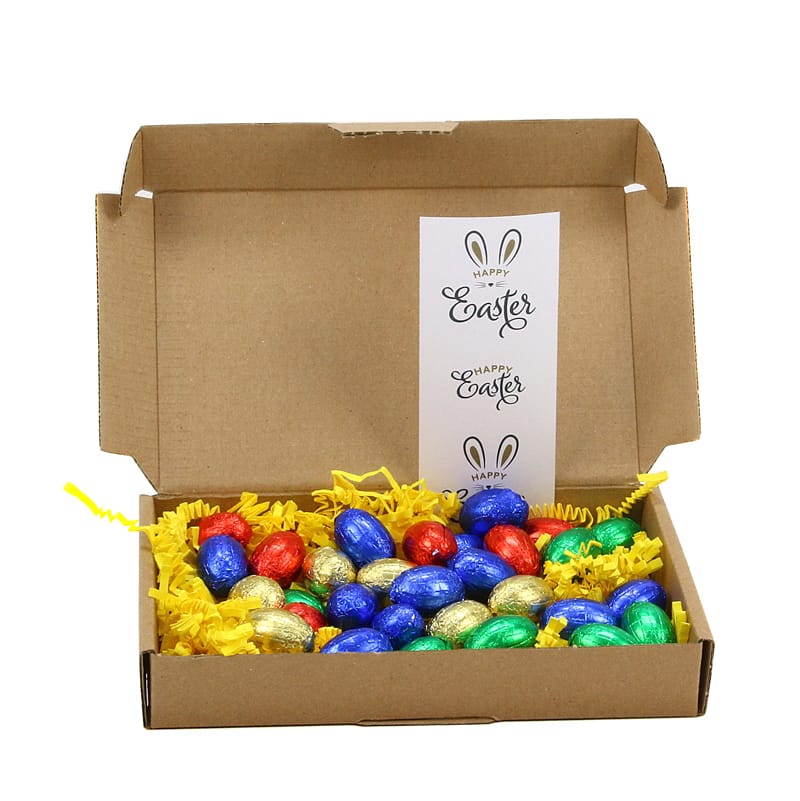 Chocolate with logo Easter box
